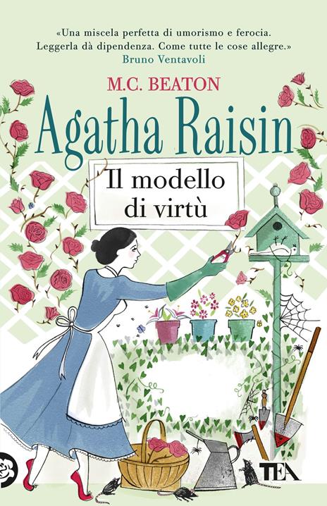 Il modello di virtù. Agatha Raisin - M. C. Beaton - copertina