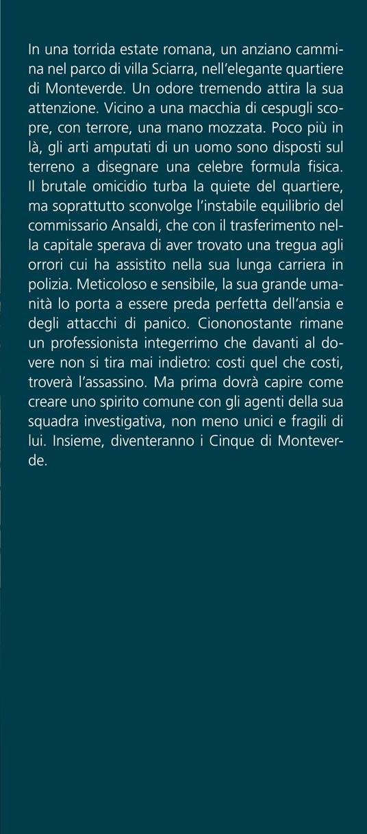 Formule mortali. La prima indagine dei Cinque di Monteverde - François Morlupi - 2