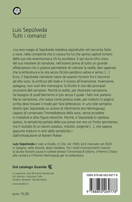 Tutti i romanzi - Luis Sepúlveda - 2