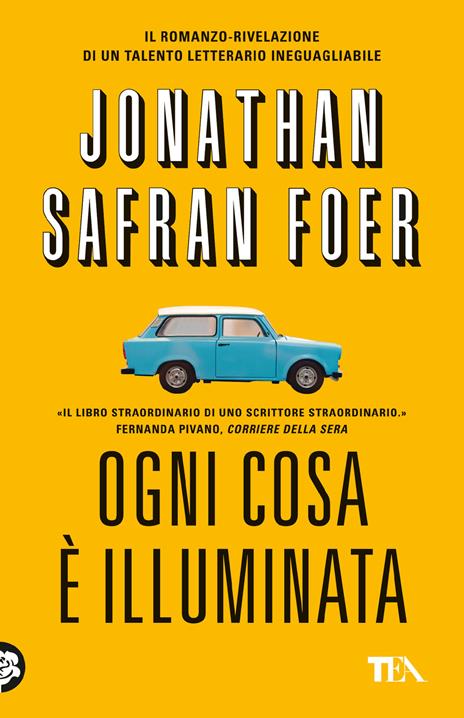 Ogni cosa è illuminata - Jonathan Safran Foer - copertina