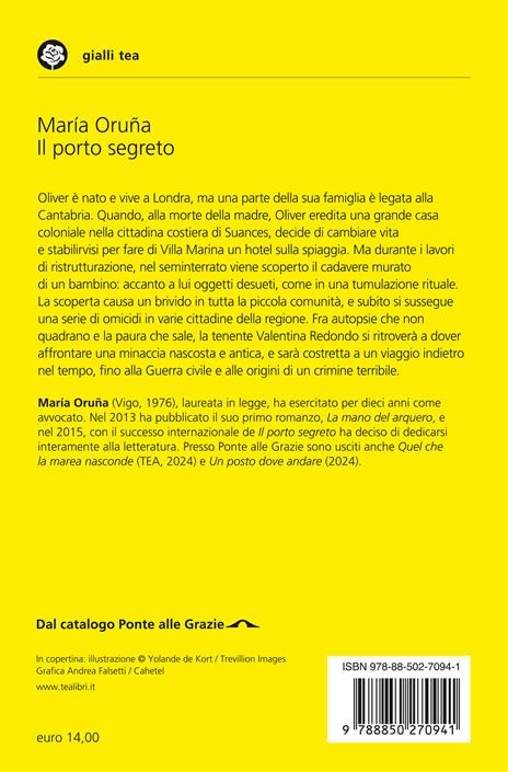 Il porto segreto. Un'indagine di Valentina Redondo - María Oruña - 2