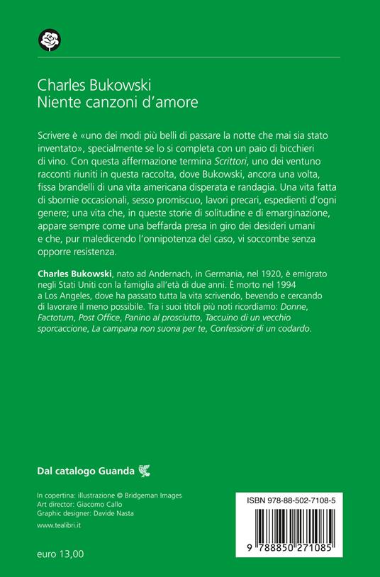 Niente canzoni d'amore - Charles Bukowski - 2