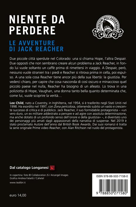 Niente da perdere - Lee Child - 2