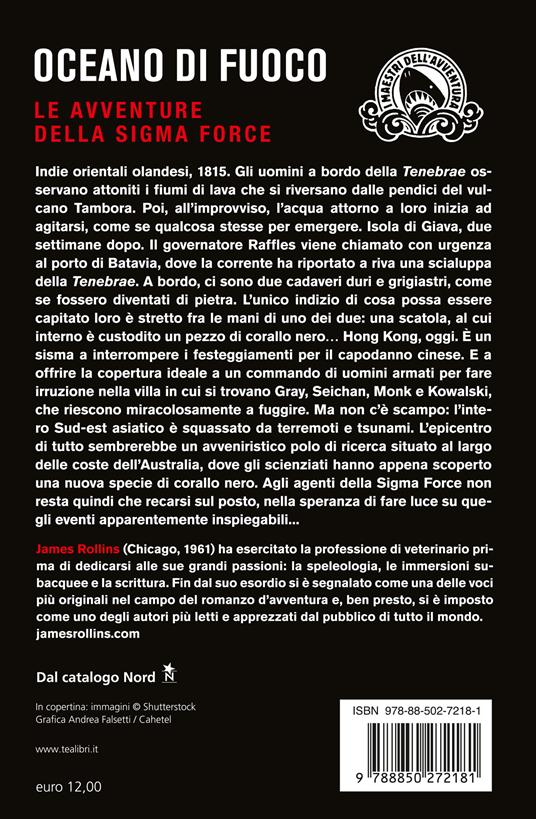 Oceano di fuoco - James Rollins - 2