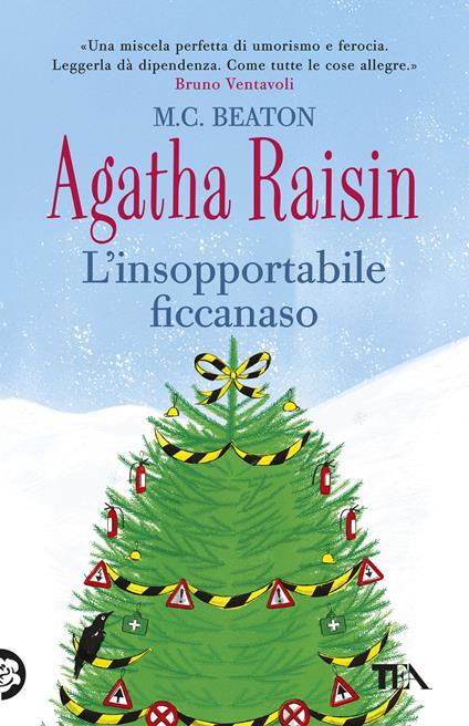 Agatha Raisin e l'insopportabile ficcanaso - M. C. Beaton - copertina