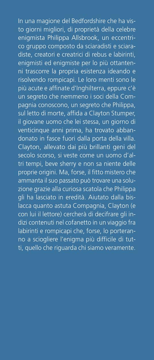 La compagnia degli enigmisti - Samuel Burr - 2
