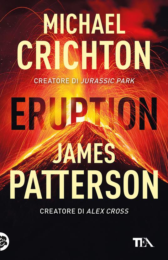 Eruption - James Patterson,Michael Crichton - copertina