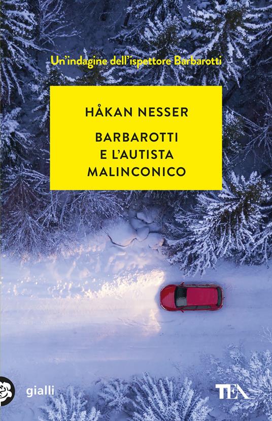 Barbarotti e l'autista malinconico - Håkan Nesser - copertina