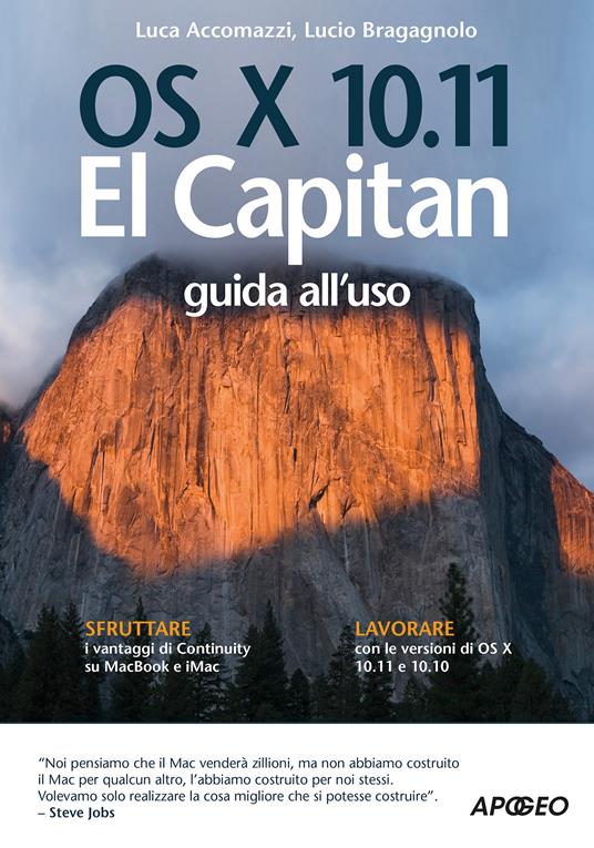 OS X 10.11 El Capitan. Guida all'uso - Luca Accomazzi,Lucio Bragagnolo - ebook