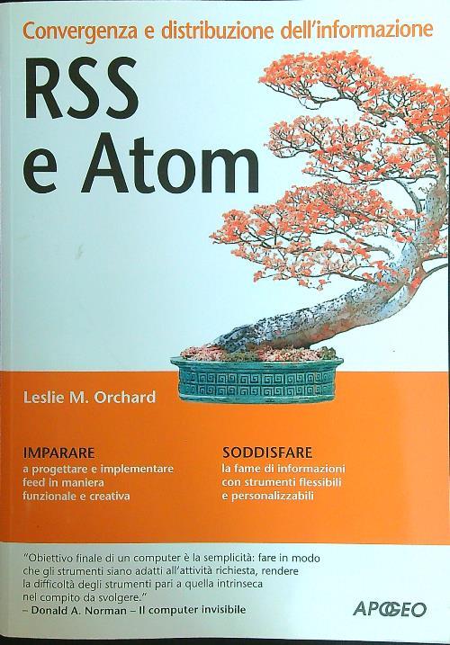 RSS e atom. Convergenza e distribuzione dell'informazione