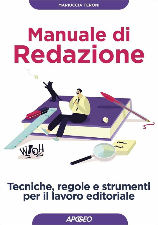 Manuale di redazione - Mariuccia Teroni - copertina