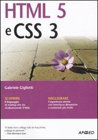 HTML 5 e CSS 3 - Gabriele Gigliotti - copertina