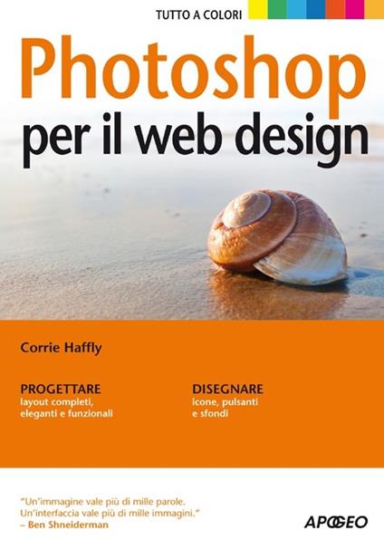 Photoshop per il web design - Corrie Haffly - copertina