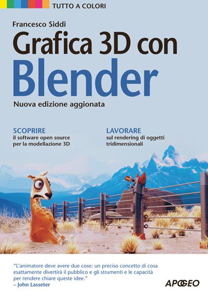 Grafica 3D con Blender - Francesco Siddi - copertina