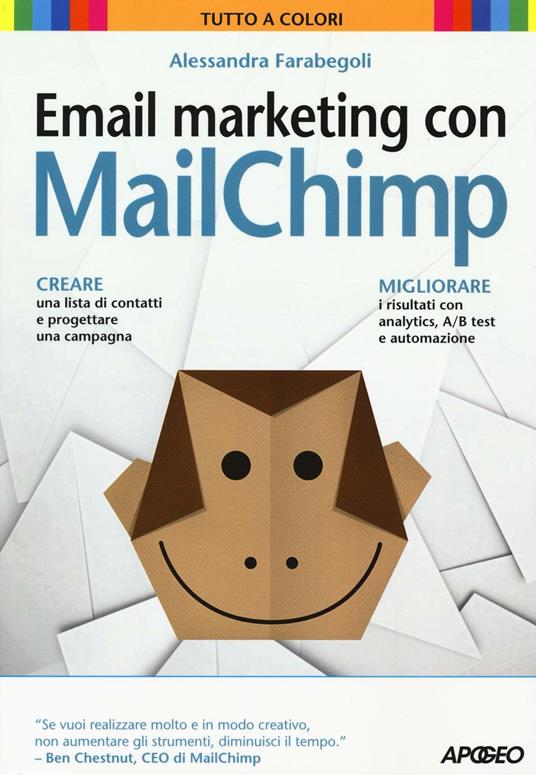 Email marketing con MailChimp - Alessandra Farabegoli - copertina