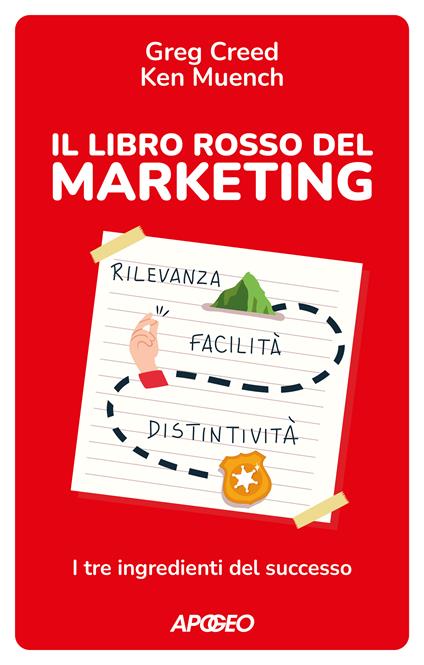 Il libro rosso del marketing. I tre ingredienti del successo - Greg Creed,Ken Muench - copertina