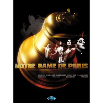  Cocciante Riccardo, Notre Dame de Paris (versione italiana) (spartiti musicali) -  Riccardo Cocciante - copertina