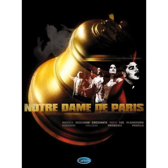  Cocciante Riccardo, Notre Dame de Paris (versione italiana) (spartiti musicali) -  Riccardo Cocciante - copertina