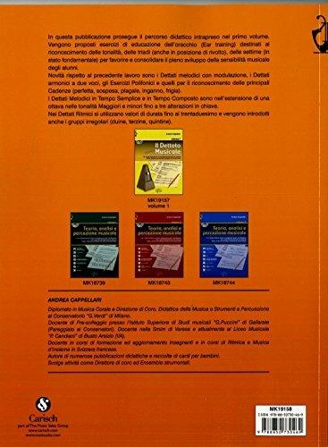 Il dettato musicale. Con CD Audio. Vol. 2 - Andrea Cappellari - 2