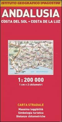 Andalusia. Costa del Sol, Costa de la Luz 1:200.000 - copertina
