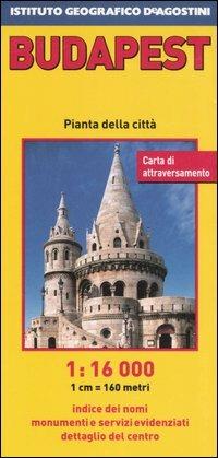 Budapest 1:16 000. Ediz. multilingue - copertina