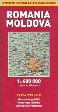 Romania, Moldava 1:600.000 - copertina