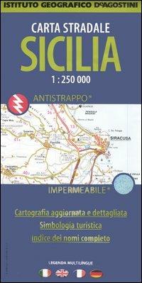Sicilia 1:250.000 - copertina