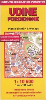 Udine 1:10.500. Pordenone 1:6.500. Ediz. multilingue