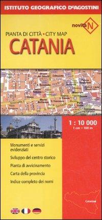 Catania 1:10 000. Ediz. multilingue - copertina