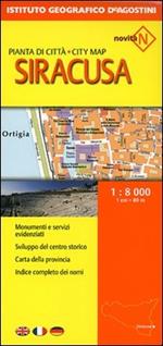  Pianta di Siracusa 1:8.000