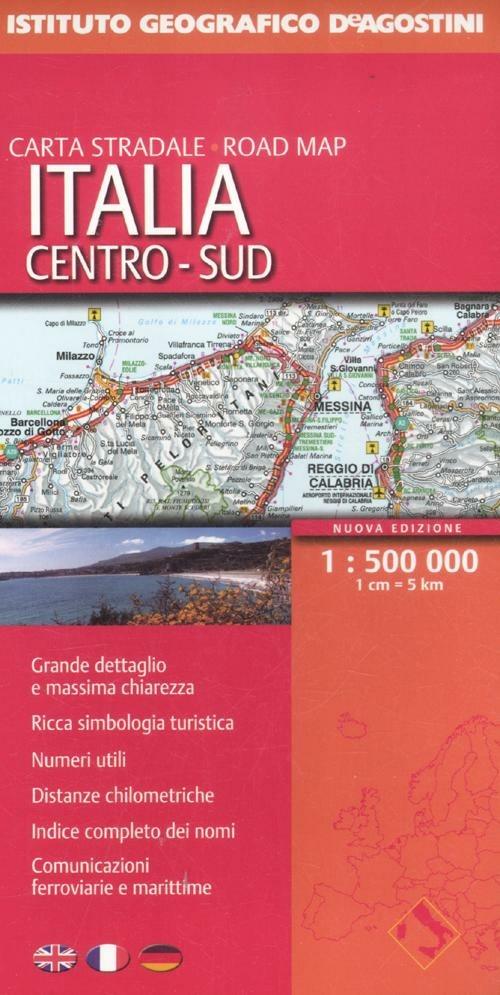 Italia. Centro-sud 1:500.000 - copertina