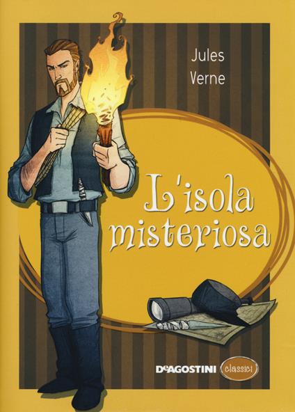 L' isola misteriosa - Jules Verne - copertina