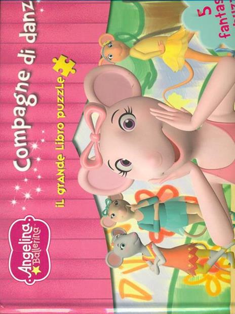 Compagne di danza. Angelina Ballerina. Il grande libro puzzle. Ediz. illustrata - S. Lombardi - 5