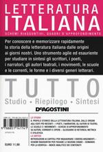 Tutto letteratura italiana