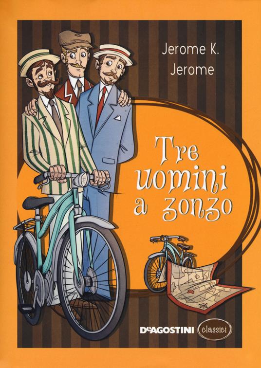 Tre uomini a zonzo - Jerome K. Jerome - copertina