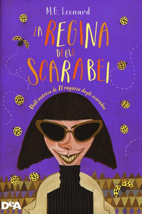 La regina degli scarabei - M. G. Leonard - copertina