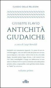 Antichità giudaiche - Giuseppe Flavio - copertina
