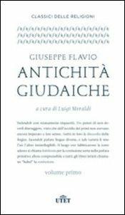 Antichità giudaiche - Giuseppe Flavio - copertina