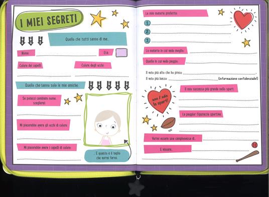 Zip, il diario dei supersegreti. Io e le mie amiche. Ediz. a colori - Tim Bugbird - 2