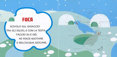 Animali dei ghiacci. Mini puzzle - Rita Giannetti,Valentina Deiana - 2