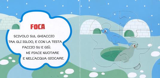 Animali dei ghiacci. Mini puzzle - Rita Giannetti,Valentina Deiana - 2