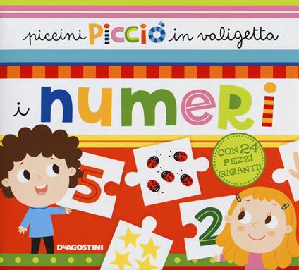 I numeri. Piccini Picciò in valigetta. Ediz. a colori. Con puzzle - copertina