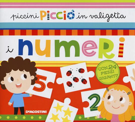 I numeri. Piccini Picciò in valigetta. Ediz. a colori. Con puzzle - copertina
