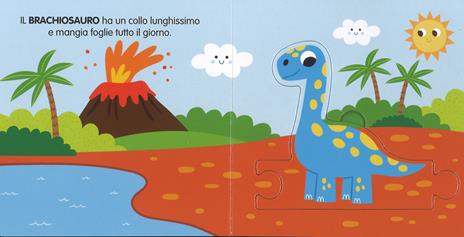 I dinosauri. Libro puzzle. Ediz. a colori - Beatrice Tinarelli - 2