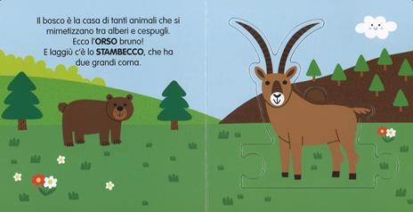 Nel bosco. Libro puzzle. Ediz. a colori - Beatrice Tinarelli - 2