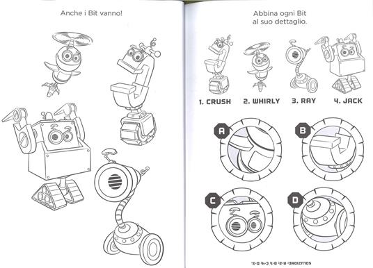 Gioca e colora. Rusty Rivets. Con adesivi. Ediz. a colori - Nate Lovett - 3