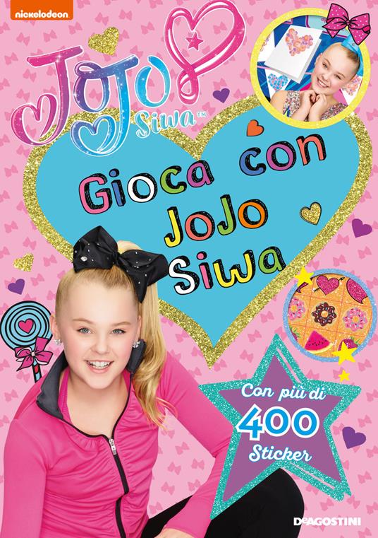 Gioca con JoJo Siwa. Con adesivi. Ediz. a colori - copertina