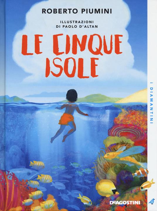 Le cinque isole - Roberto Piumini - copertina