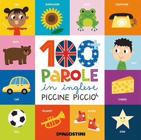 100 e più parole in inglese piccine picciò. Ediz. a colori - Beatrice Tinarelli - copertina