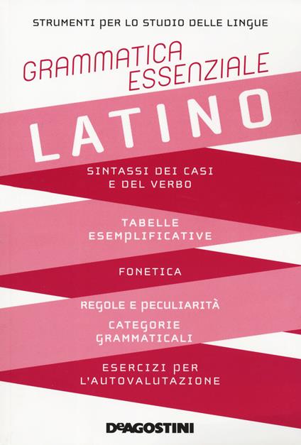 Grammatica essenziale. Latino - copertina